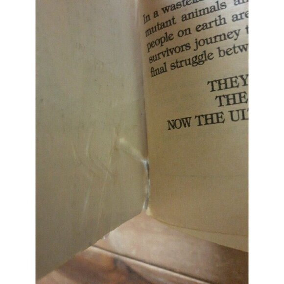 Swan Song Robert McCammon Pocket Books Paperback 1st 1987 Dystopian Horr… - Picture 8 of 11